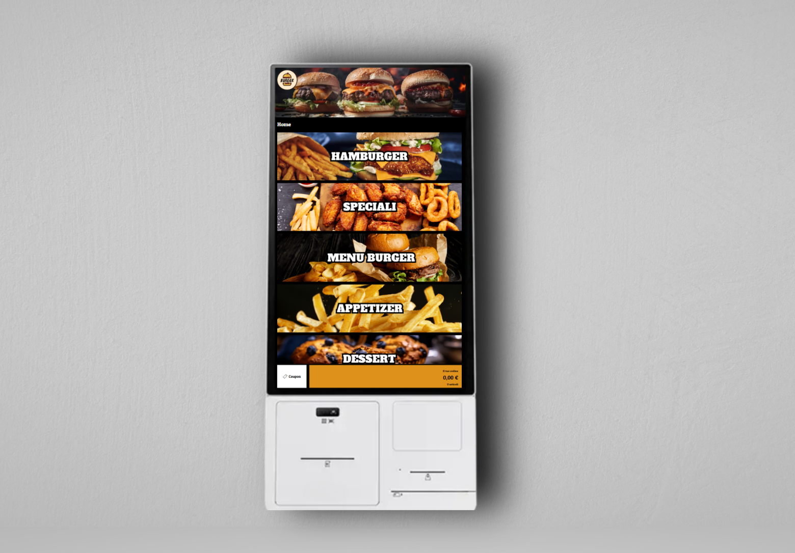kiosk self order_stockstore kiosk_treebyte_card mercati