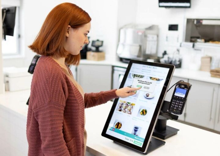 Kiosk self order_upselling
