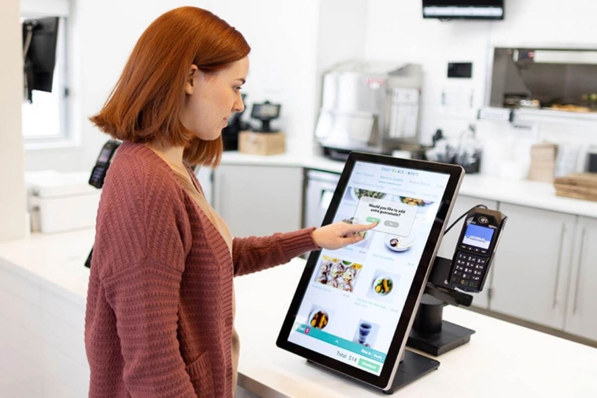 Kiosk self order_upselling