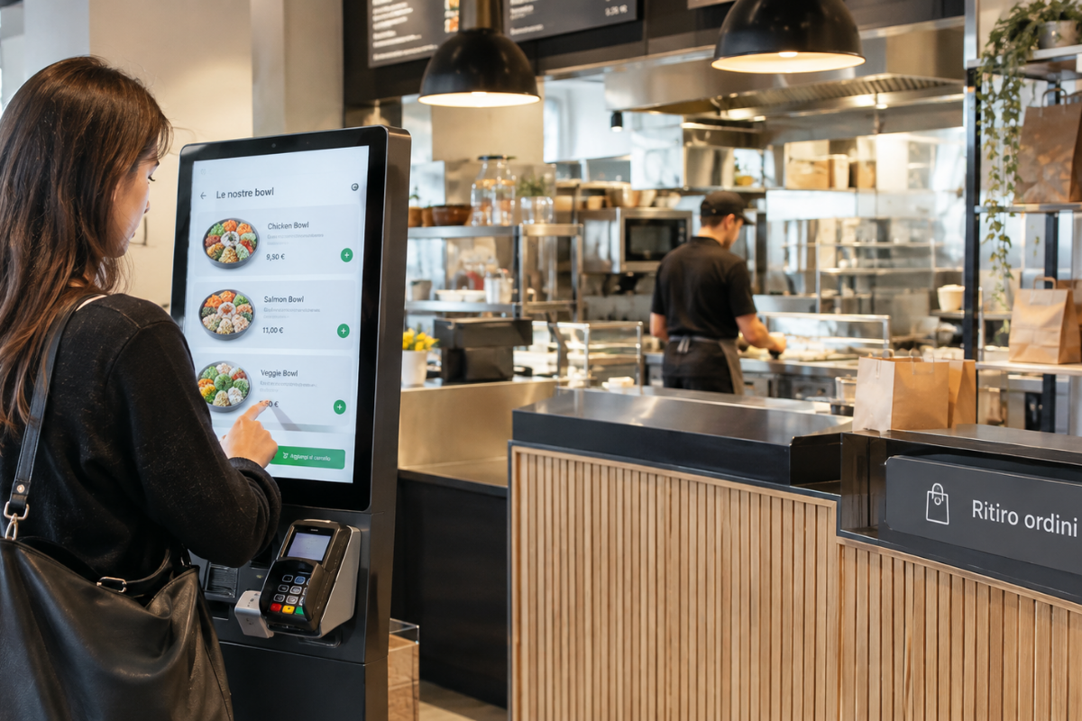 Kiosk self order